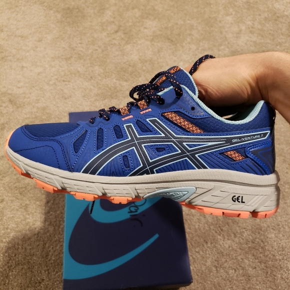 Asics Shoes - Asics Gel Venture 7 Blue Running Shoes